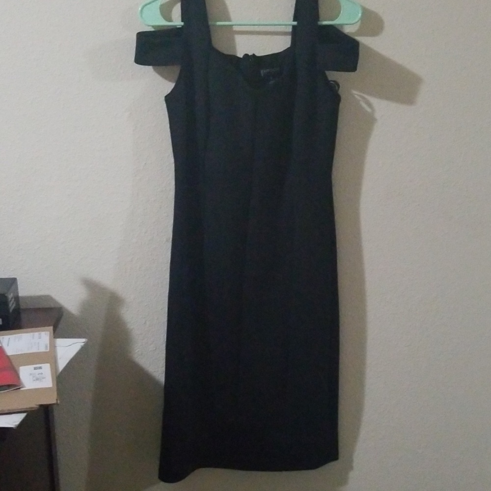 Black cocktail dress